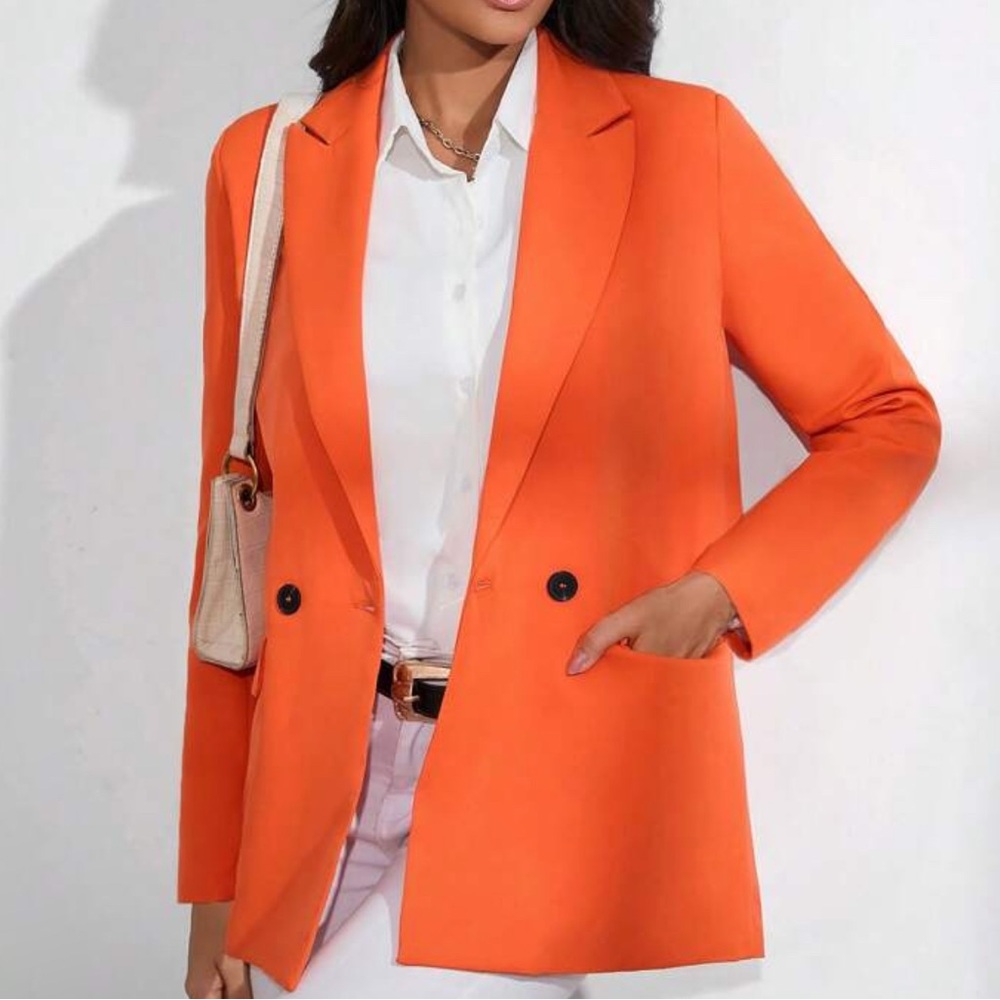 Orange Blazer
